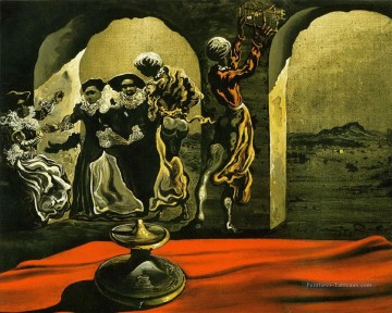 サルバドール・ダリ Painting - 消えたヴォルテール・サルバドール・ダリの胸像